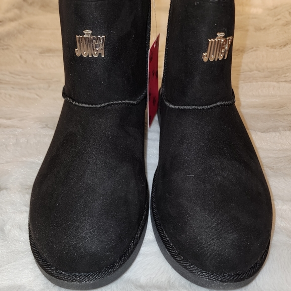 *NIB Women's Juicy Couture Knack Black Boots - SZ 9.5* - Picture 7 of 7